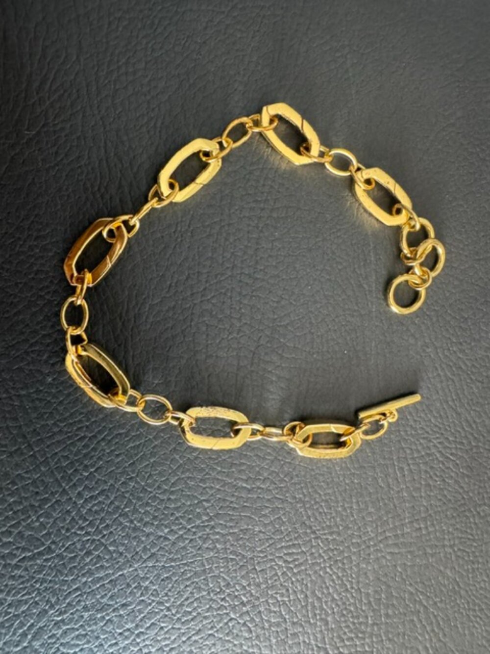 KENDRA SCOTT LINK & CHAIN CHARM BRACELET-DEMI FINE